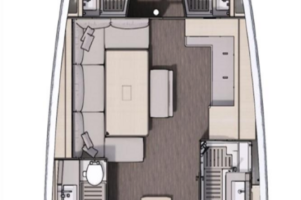 Dufour 470 floorplan
