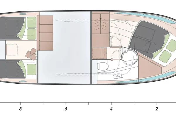 Marex 320 - Aurora - DeckLayout Inside
