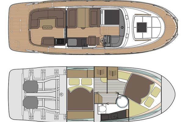 Marex 330 SCA Layout