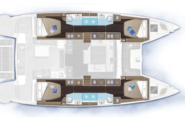 Lagoon 51 - Maestro Layout Trogir