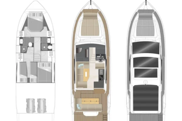 Sealine C390 Layout