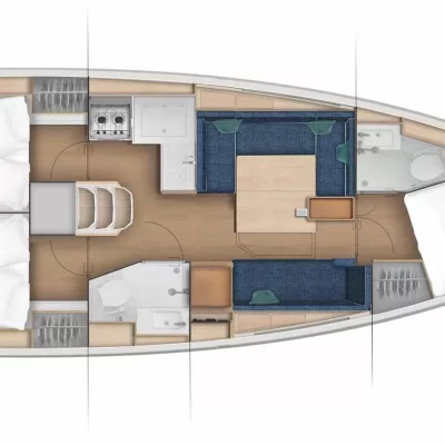 Sun Odyssey 380 - Lidija - Segelboot mieten Kroatien
